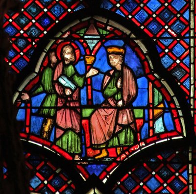 St John the Baptist: Accuses Herod by French School