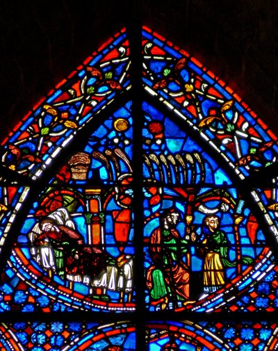 Window depicting Joseph