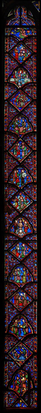 The History of St. John Baptist by French School