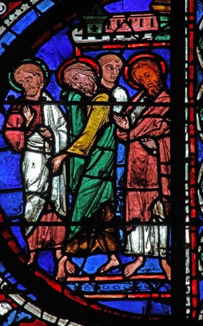 Witnesses at the Funeral of the Virgin by French School