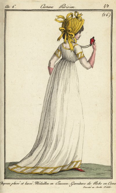 Woman Dressed for the Jardin d