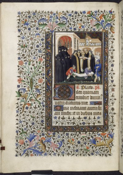 Burial of the Dead by French School