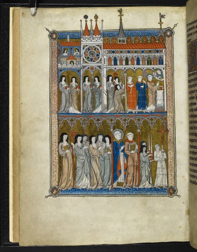 La Sainte Abbaye by Pierre de Blois by French School