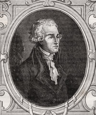 Young Robespierre, from 