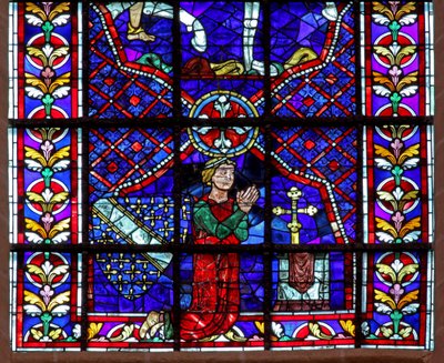 Donor - Thibault VI, Count of Chartres by French School