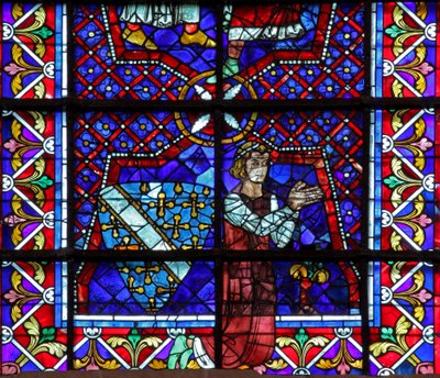 Donor - Thibault VI, Count of Chartres by French School