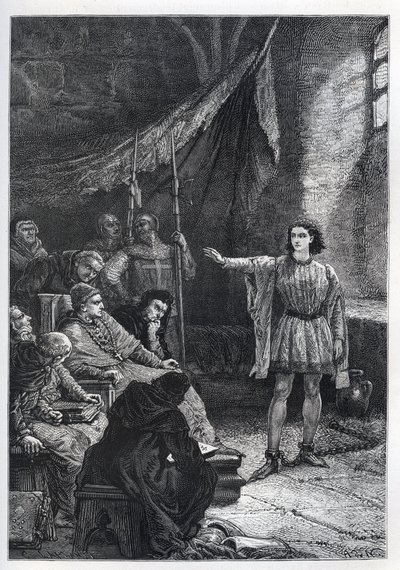 Joan of Arc in prison - 1430 Jeanne d