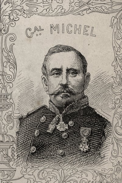 Portrait of French General Victor Constant Michel by French School