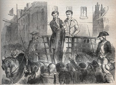 The Lyon Mail Post Affair by French School