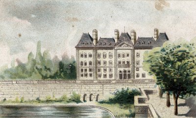 View of the Castle of Meudon by French School