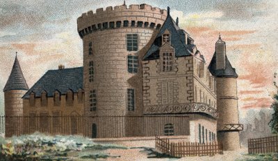 View of the Castle of Rambouillet by French School