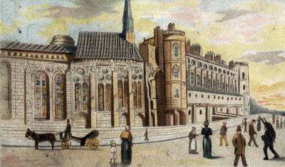 View of the Castle of Saint-Germain by French School
