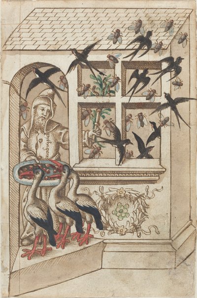 Do Not Have Swallows under the Same Roof by French early 16th Century