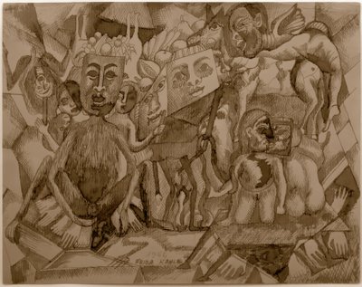 Masks by Frida Kahlo