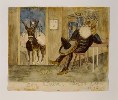 Santa Claus by Frida Kahlo