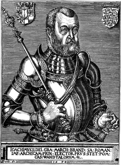 Portrait of Joachim II Hector, Elector of Brandenburg, 1570 by Friderich