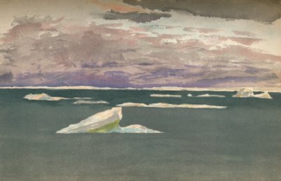 Off the Edge of the Ice - Gathering Storm, 14th September 1893 by Fridtjof Nansen