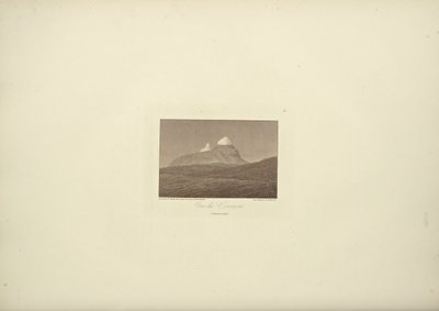 View of Corazon, Drawn by Gmelin, Engraved by Arnold, Illustration from 