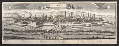 View of Lucca by Friedrich Bernhard Werner