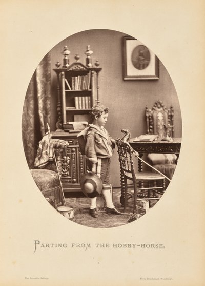 Parting from the Hobby-Horse by Friedrich Bruckmann