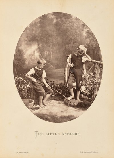 The Little Anglers by Friedrich Bruckmann