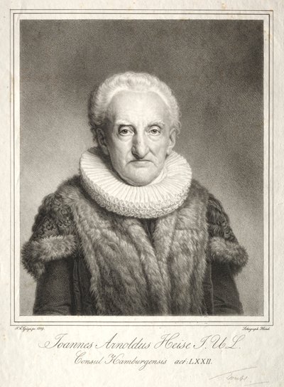 Johann Arnold Heise by Friedrich Carl Groger