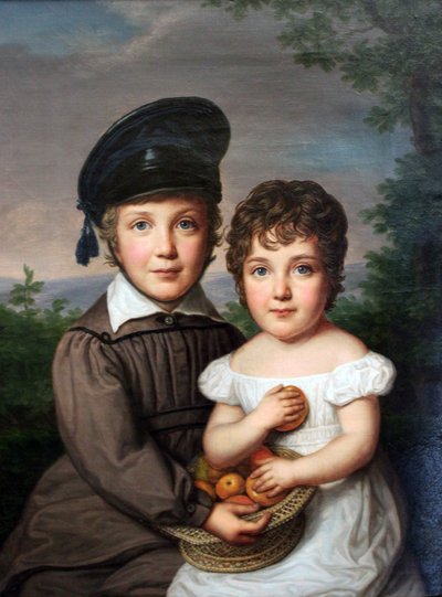 Portrait of Arnold Otto and Anna Meta Meyer by Friedrich Carl Groger