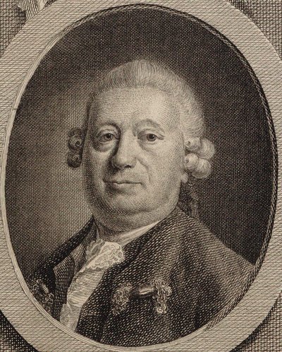 Portrait of the Composer Johann Heinrich Rolle by Friedrich Christian Gottlieb Geyser