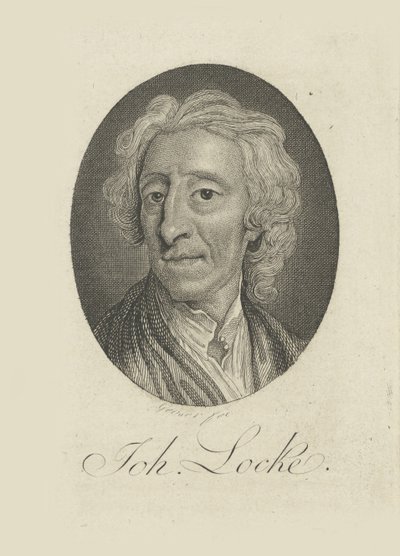 Portrait of the physician and philosopher John Locke by Friedrich Christian Gottlieb Geyser