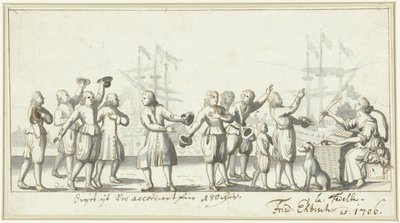Symbol of the Peace Negotiations in 1706 (?) by Friedrich Ebisch