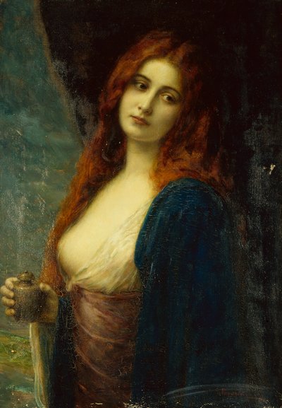 A Young Girl by Friedrich Georg Papperitz