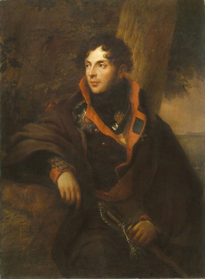 Portrait of Count Nikolay Mikhailovich Kamensky by Friedrich Georg Weitsch