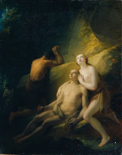 Adam and Eve Mourn the Dead Abel by Friedrich Heinrich Fuger