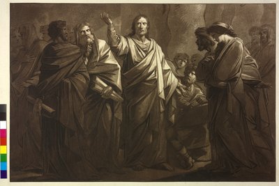 Christ and the Adulteress by Friedrich Heinrich Fuger