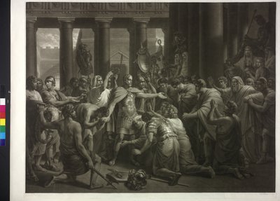 From the Roman History (Livy): Camillus Appeals to the Strongman by Friedrich Heinrich Fuger