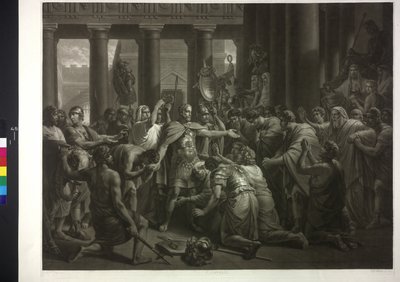From the Roman History (Livy: Camillus Appeals to the Strongman) by Friedrich Heinrich Fuger