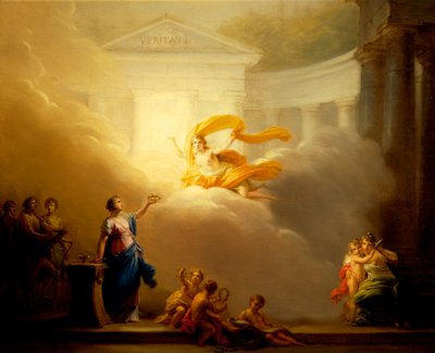 Muses of Tragedy and Comedy by Friedrich Heinrich Fuger