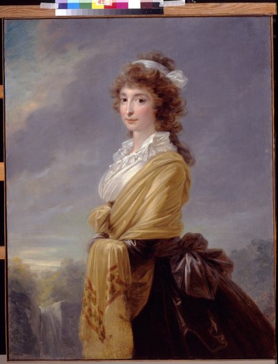 Portrait of Countess Elisabeth von Thun Hohenstein (1764-1806) by Friedrich Heinrich Fuger