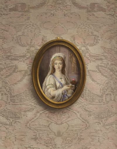 Portrait of a Vestal Virgin by Friedrich Heinrich Fuger