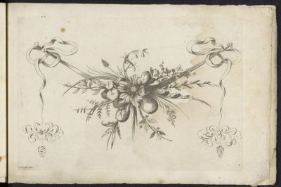 Festoon of Fruits, Leaves, and Flowers by Friedrich Jacob Morisson