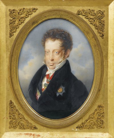 Archduke Louis of Austria 1784-1864, c. 1823 by Friedrich Johan Gottlieb Lieder