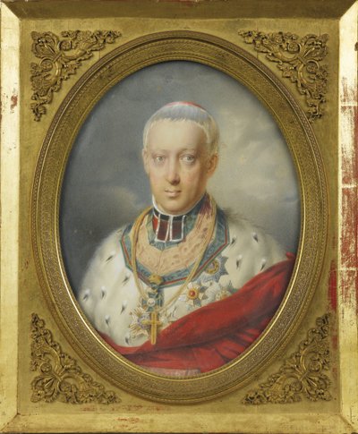 Portrait of Archduke Rudolf of Austria (1788-1831) by Friedrich Johann Gottlieb Lieder