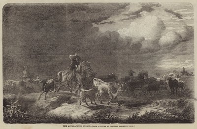 The Approaching Storm by Friedrich Johann Voltz