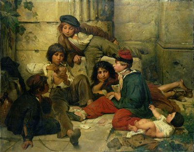 Children of the Streets of Paris by Friedrich Karl Hausmann