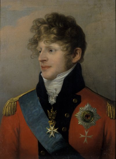 Duke August of Sachsen-Gotha-Altenburg by Friedrich Ludwig Theodor Doell