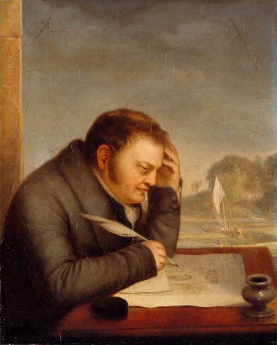 Portrait of Karl Friedrich von Rumohr, 1785-1843, 1823-1827 by Friedrich Nerly