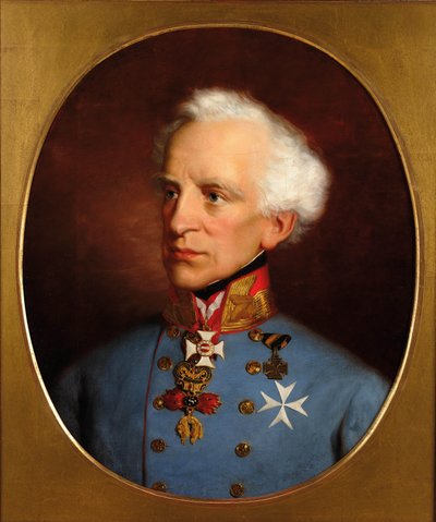 Count Laval Graf Nugent von Westmeath by Friedrich Ritter von Amerling