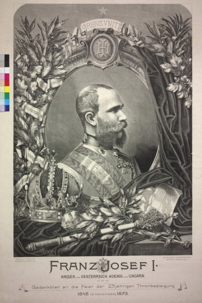 Emperor of Austria Franz Joseph I by Friedrich Wilhelm Bader