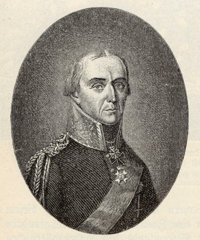 Friedrich Wilhelm Graf Bülow von Dennewitz by Friedrich Wilhelm Bollinger