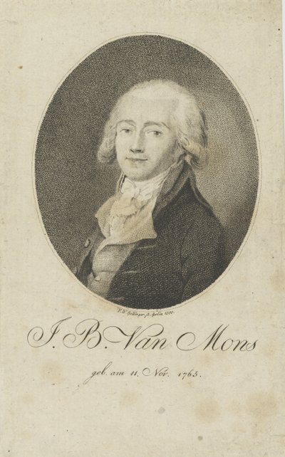 Portrait of Jean-Baptiste Van Mons by Friedrich Wilhelm Bollinger